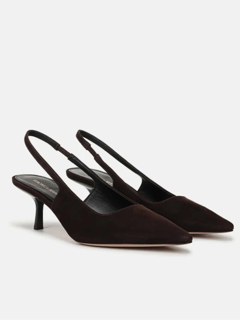 Veronica Beard Cashel Slingback Heel - Espresso Suede